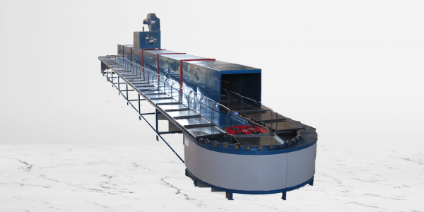 Conveyor Table with 80 stations